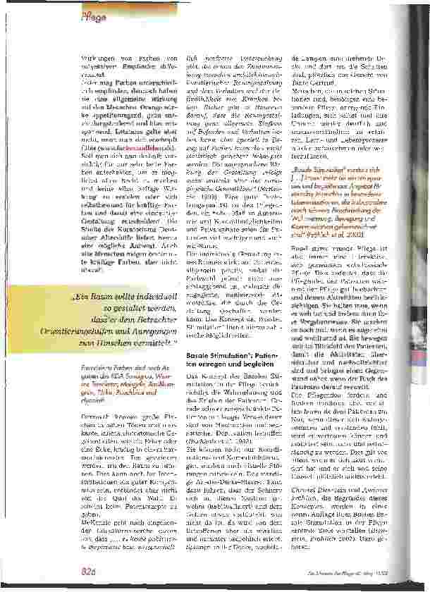 Vorschauseite 3: Umgebung gestalten auf der Intensivstation Teil 1