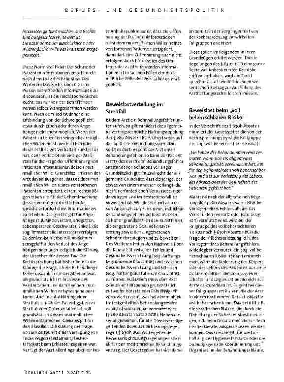 Vorschauseite 3: Patienten rechte im Gesetz-Teil 3