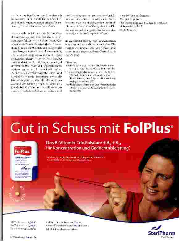 Vorschauseite 3: Tonsillen -schröpfen statt ausschälen