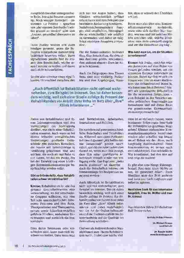 Vorschauseite 4: Ein Kommunikationsproblem?