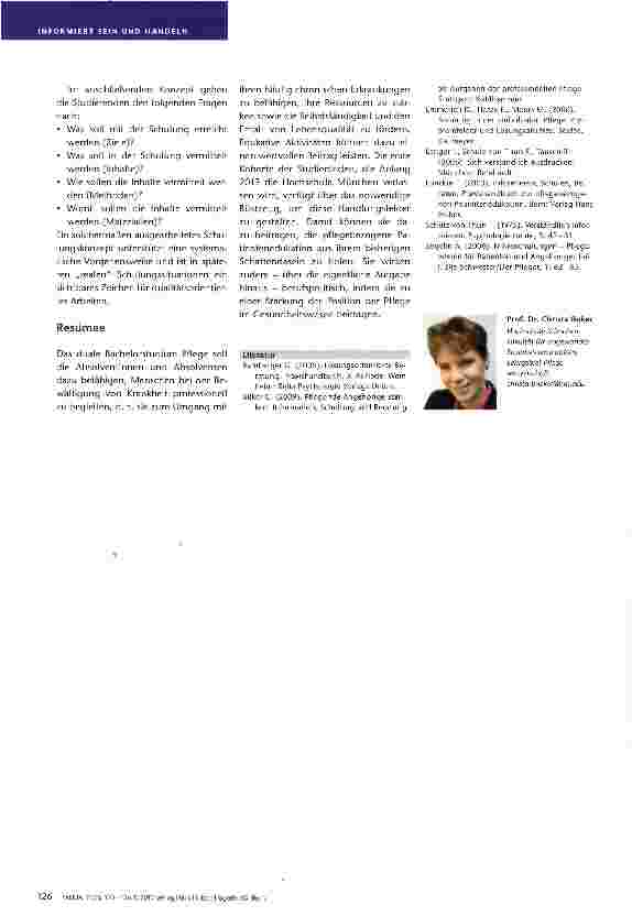 Vorschauseite 4: „Lehren — Lernen — Anwenden Patientenedukation im dualen Bachelorstudiengang Pflege