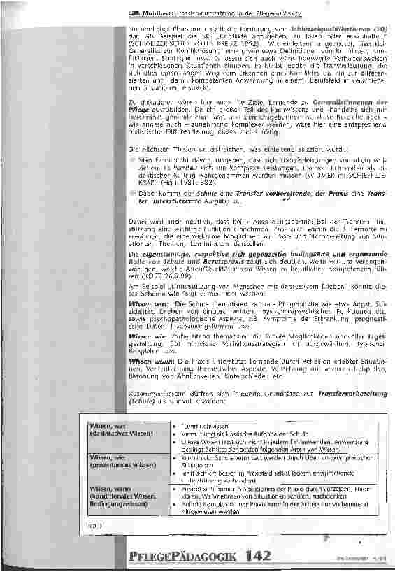 Vorschauseite 6: Transferunterstützung in der Pflegeausbildung
