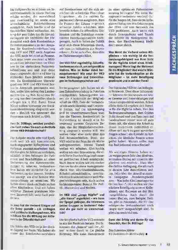 Vorschauseite 3: Kliniken in der Krise