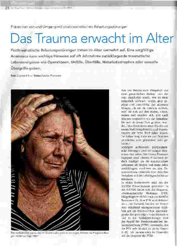 Vorschauseite 1: Das Trauma erwacht im Alter