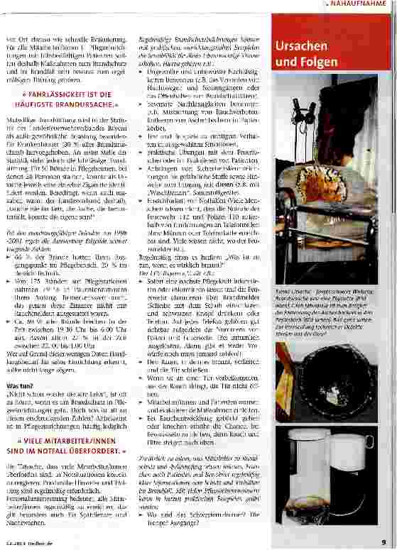 Vorschauseite 2: Hilfe! Es brennt!