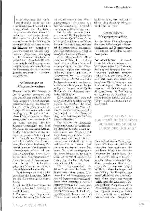 Vorschauseite 2: NEUE AUFGABEN - NEUE CHANCEN