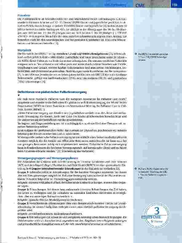 Vorschauseite 2: Palliativversorgung von Kindern und Jugendlichen