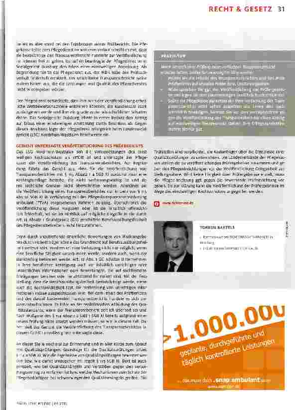 Vorschauseite 2: Was tun bei Streitigkeiten über den Qualitätsbericht?