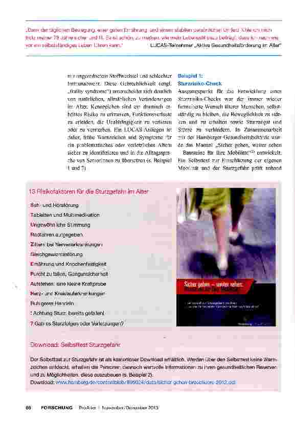 Vorschauseite 3: Wissen schafft Gesundheit