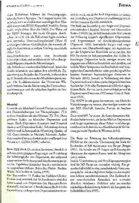 Vorschauseite 4: Gesundheit und kreativer Prozess Eine Pilotstudie zur musiktherapeutischen Betreuung von MS-Patienten