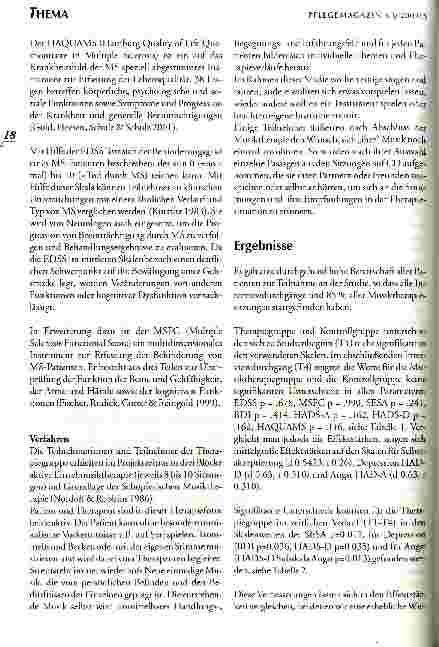 Vorschauseite 5: Gesundheit und kreativer Prozess Eine Pilotstudie zur musiktherapeutischen Betreuung von MS-Patienten