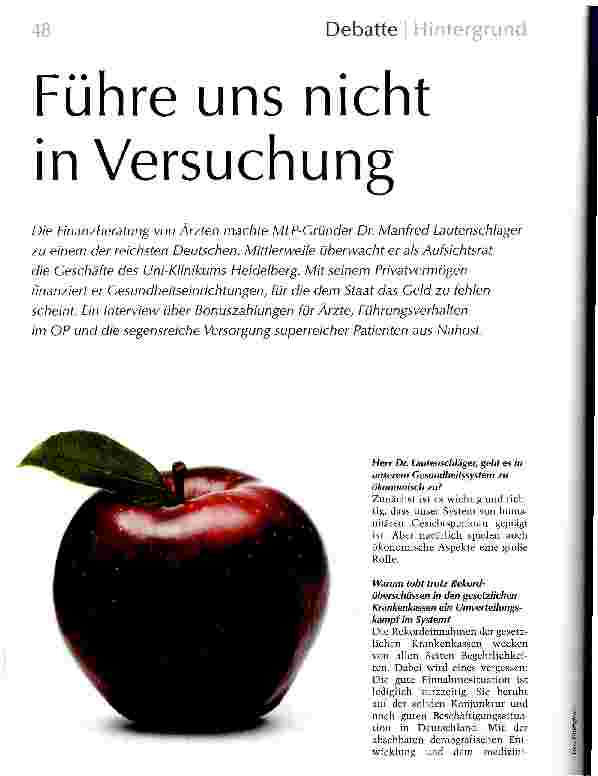 Vorschauseite 1: Führe uns nicht in Versuchung