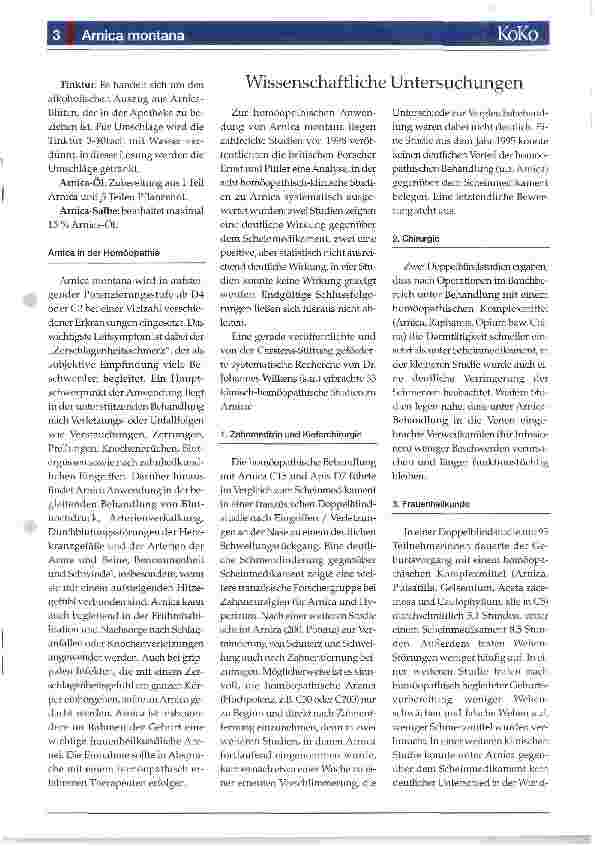 Vorschauseite 3: Arnica montana
