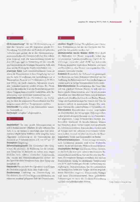 Vorschauseite 2: Glossar für die KRINKO/BfArM-Empfehlung