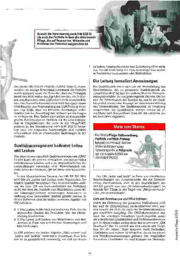 Vorschauseite 2: Den Betrieb auf Kurs bringen