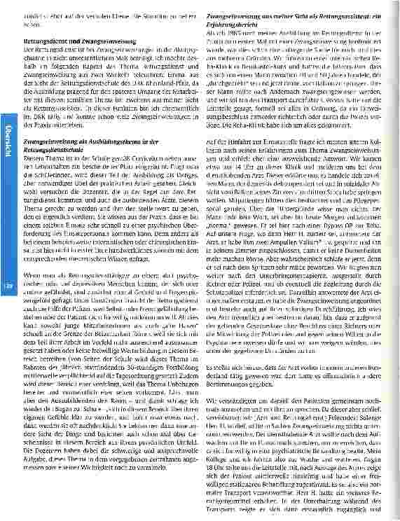 Vorschauseite 5: Zwangseinweisung in die Psychiatrie - rechtliche Grundlagen und die Auswirkungen bei Beteiligten und Betroffenen