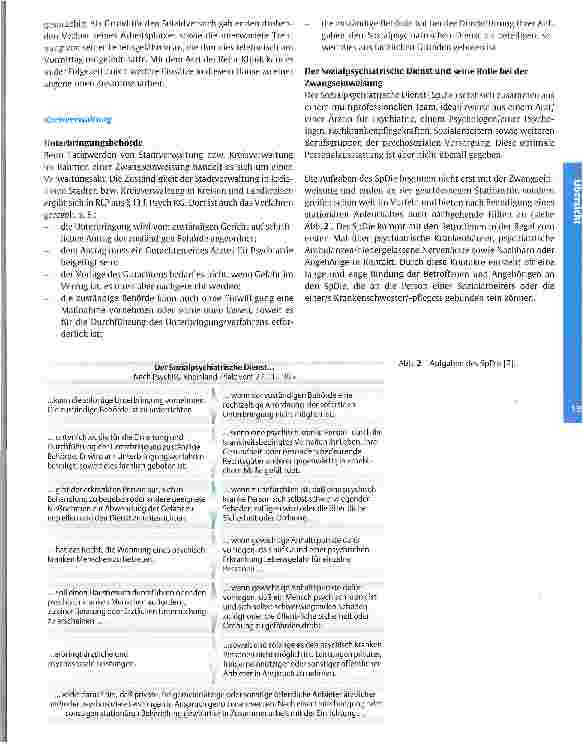 Vorschauseite 6: Zwangseinweisung in die Psychiatrie - rechtliche Grundlagen und die Auswirkungen bei Beteiligten und Betroffenen