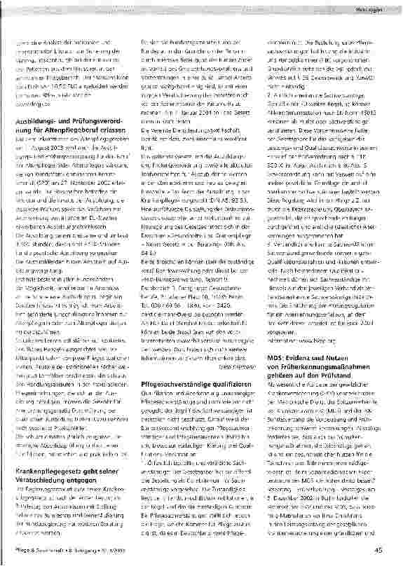 Vorschauseite 2: Europäische Doktorandenkonferenz der Pflegewissenschaft hat sich endgültig etabliert