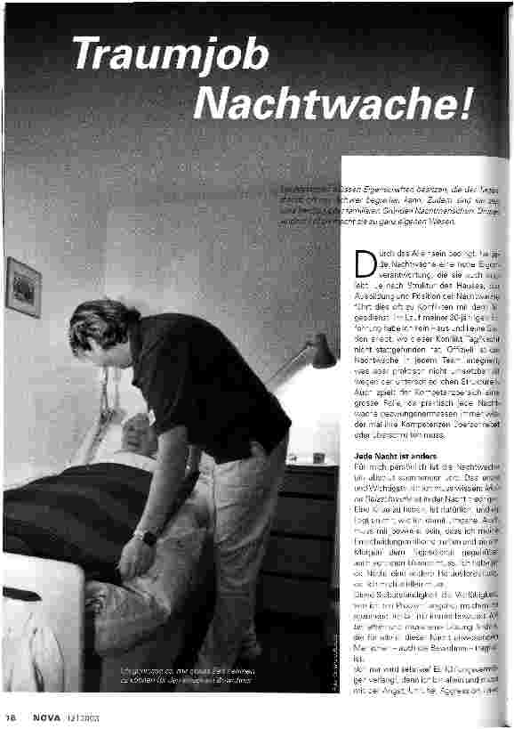 Vorschauseite 1: Traumjob Nachtwache!