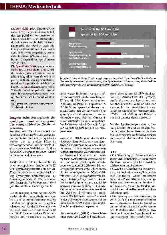 Vorschauseite 3: Brauchen wir den Ultraschall in der Hebammenarbeit?