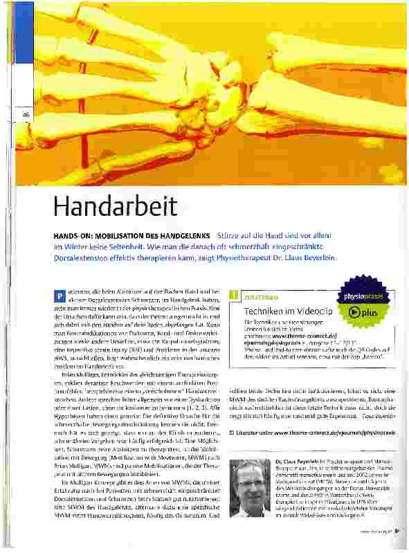 Vorschauseite 1: Handarbeit