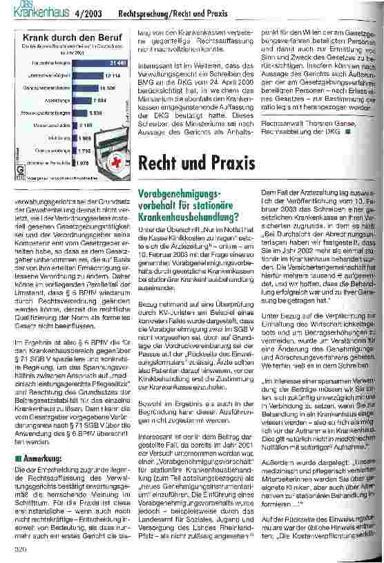 Vorschauseite 2: Rechtsprechung: Beitragssatzstabilität