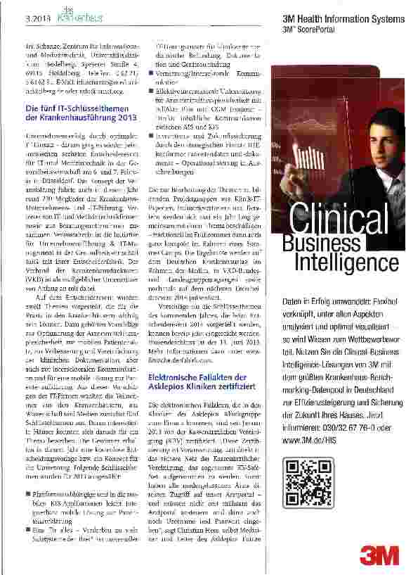 Vorschauseite 2: Vernetzung von Medizingeräten und IT-Systemen in OP und Klinik