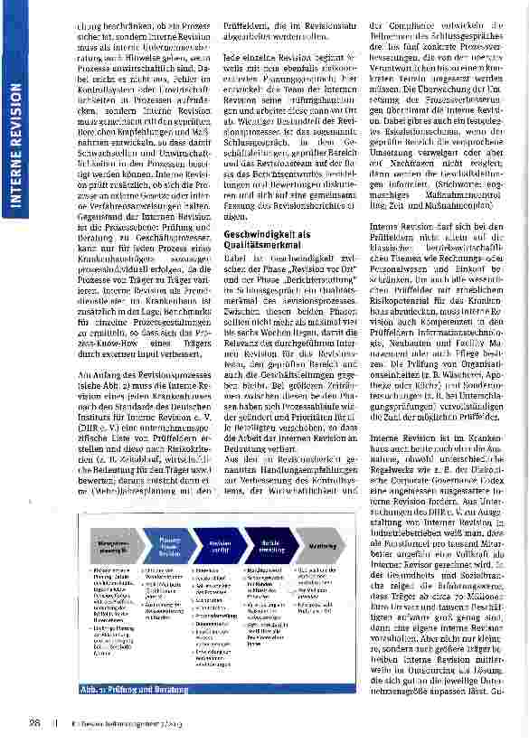 Vorschauseite 2: Mehrwert durch Interne Revision im Krankenhaus
