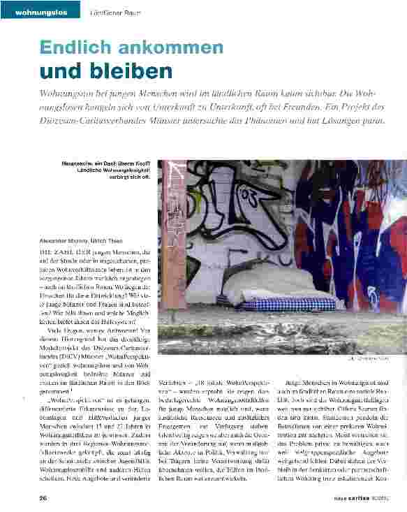Vorschauseite 1: Endlich ankommen und bleiben