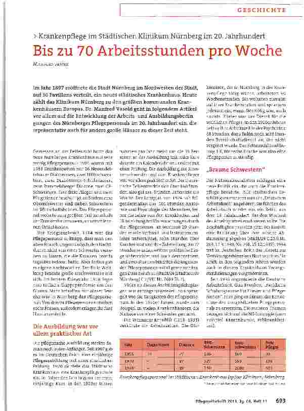 Vorschauseite 1: Bis zu 70 Arbeitsstunden pro Woche