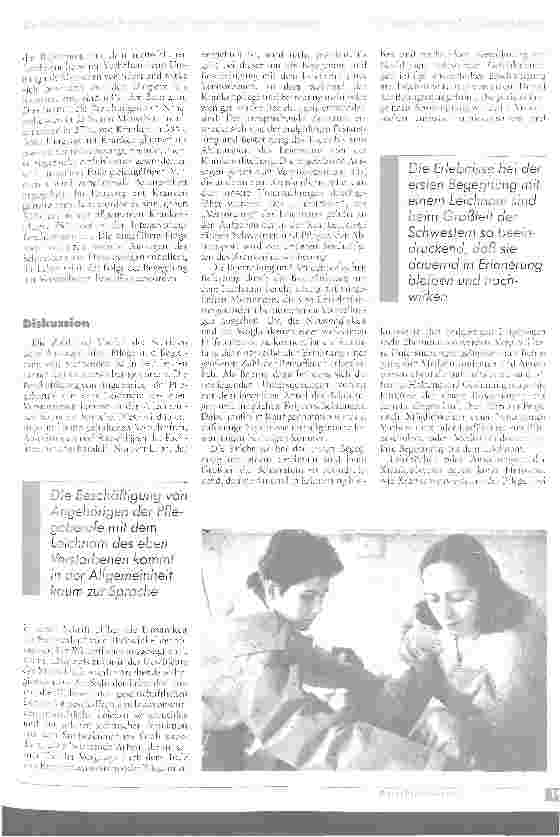 Vorschauseite 3: Die Beschäftigung des Pflegepersonals mit dem menschlichen Leichnam