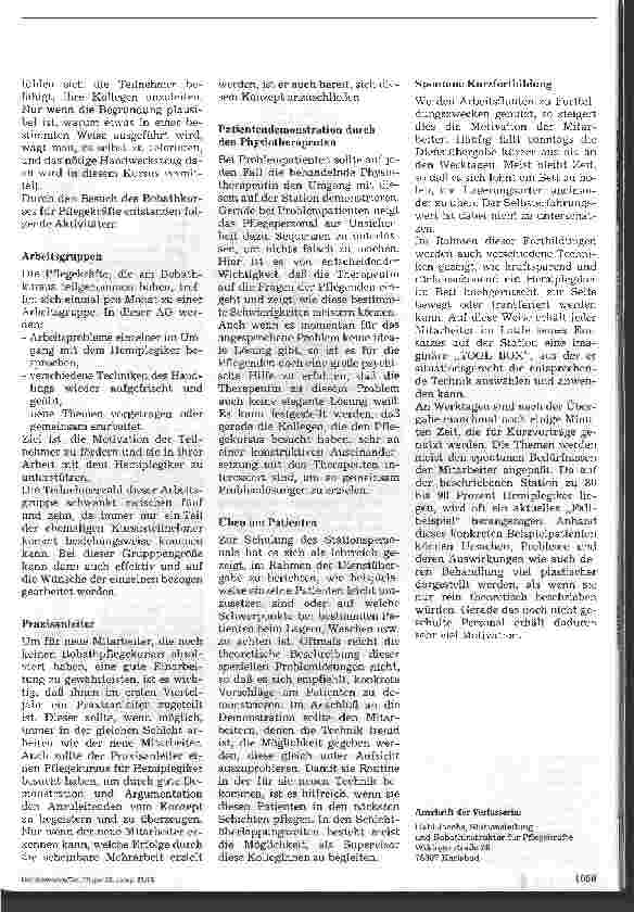 Vorschauseite 4: Bobath-Konzept in der Pflege erwachsener Hemiplegiepatienten