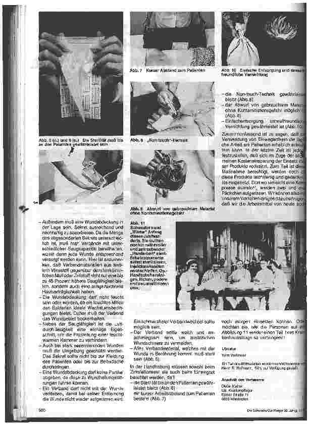 Vorschauseite 3: Verwendung von Einwegartikeln in der Krankenpflege