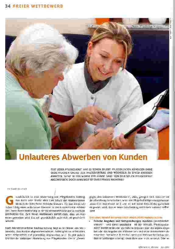 Vorschauseite 1: Unlauteres Abwerben von Kunden