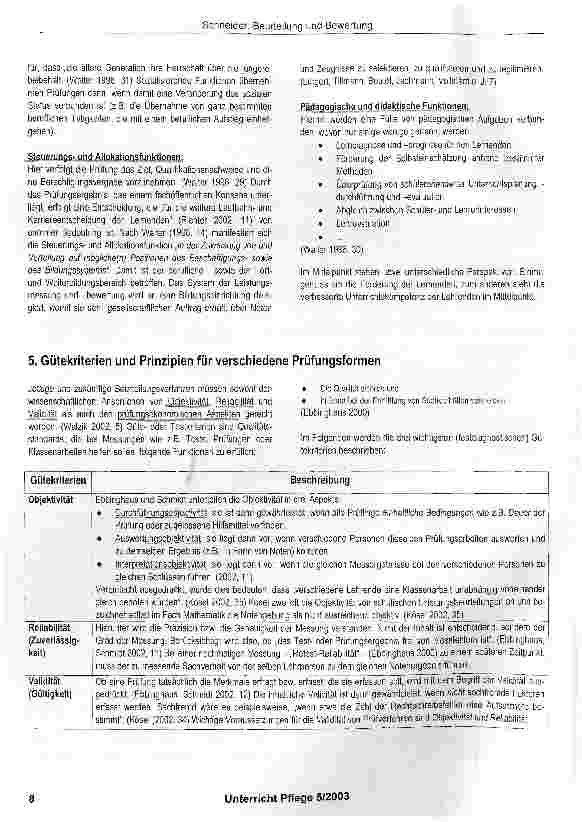 Vorschauseite 5: Beurteilung und Bewertung - ein Spannungsbogen zwischen fördern und fordern