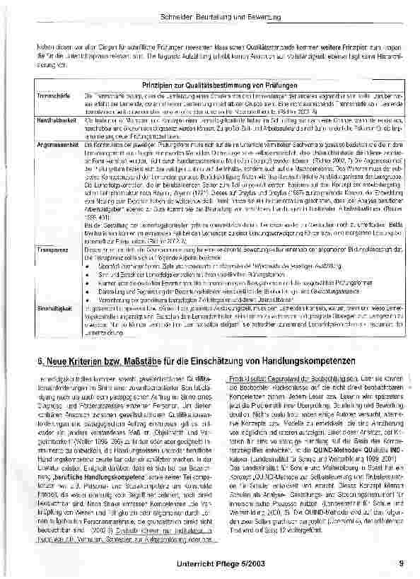 Vorschauseite 6: Beurteilung und Bewertung - ein Spannungsbogen zwischen fördern und fordern