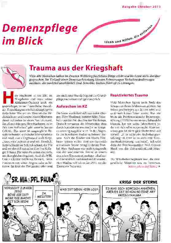 Vorschauseite 1: Trauma aus der Kriegshaft