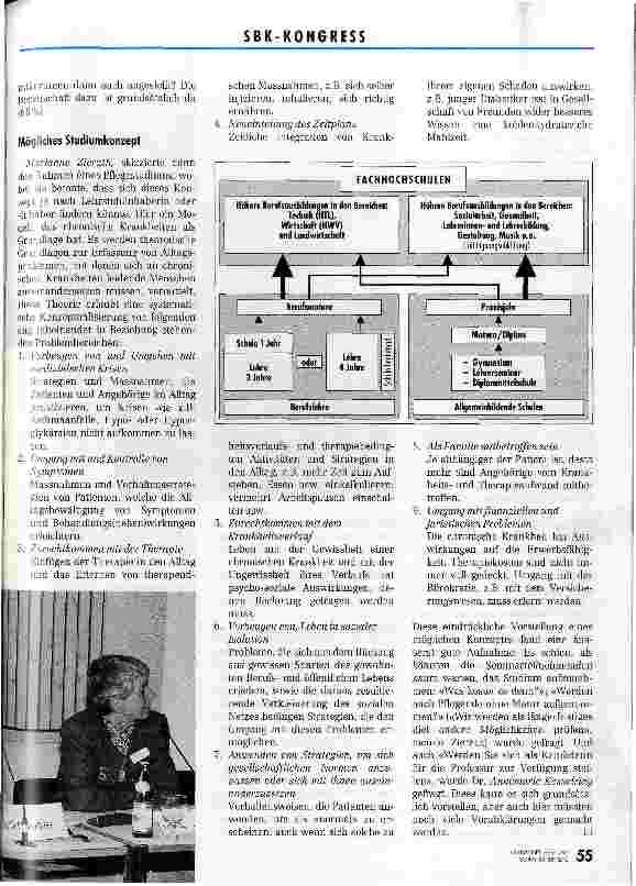 Vorschauseite 2: Die Pforte ist aufgeschlossen Der Beruf an der Schwelle zur Universität SBK-Kongreß