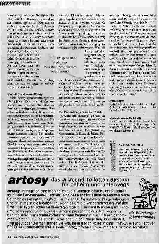 Vorschauseite 4: Vom Lasten schleppen zur Körperkommunikation