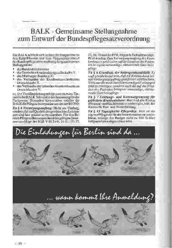 Vorschauseite 4: Beratungsergebnisse der Expertengruppe Entgeltsystem Bundesministerium für Gesundheit, 12.10.93