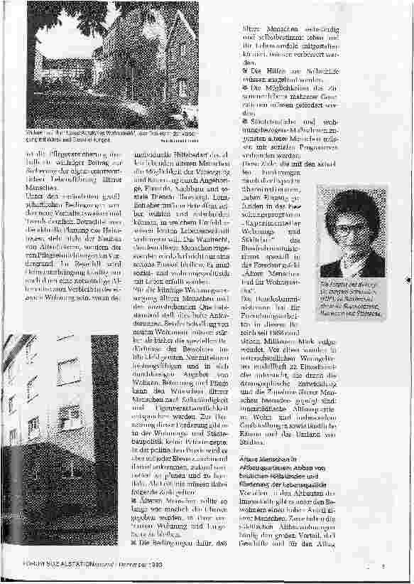 Vorschauseite 2: In der vertrauten Wohnung alt werden Altenhilfe vor neuen Aufgaben