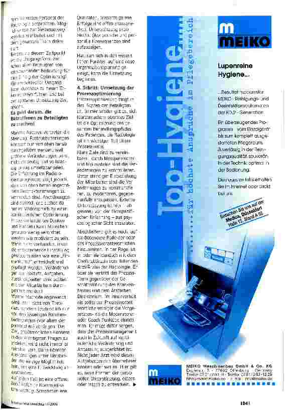 Vorschauseite 4: Der Patient als Mittel. Punkt! oder Der Patient als Mittelpunkt? Radiologiemanagement und Prozessoptimierung