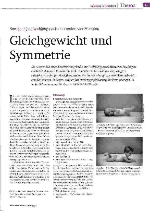 Vorschauseite 1: Gleichgewicht und Symmetrie