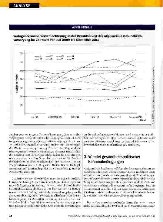 Vorschauseite 6: Gesundheitspolitik in Zeiten der Krise