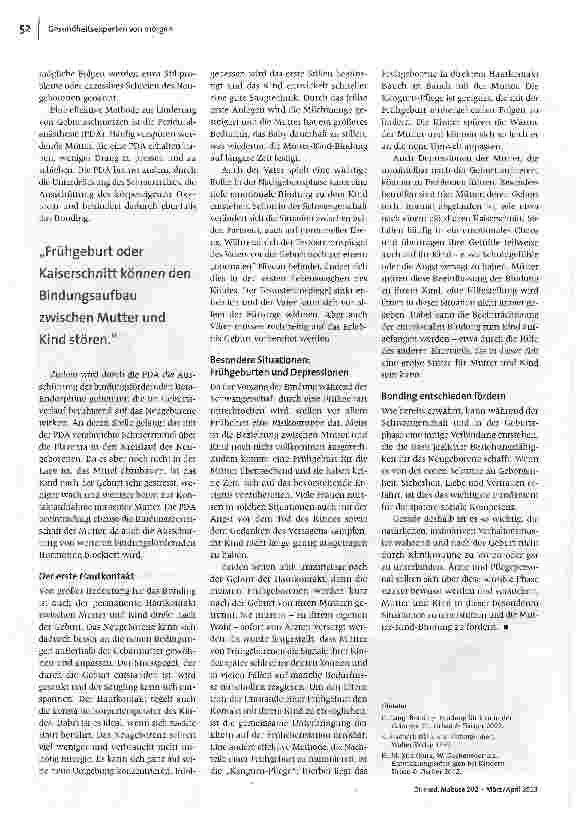 Vorschauseite 3: Geborgenheit von Beginn an