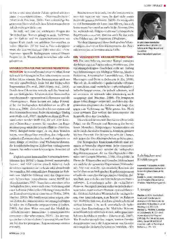 Vorschauseite 2: Die regenerative Kraft des Gehirns