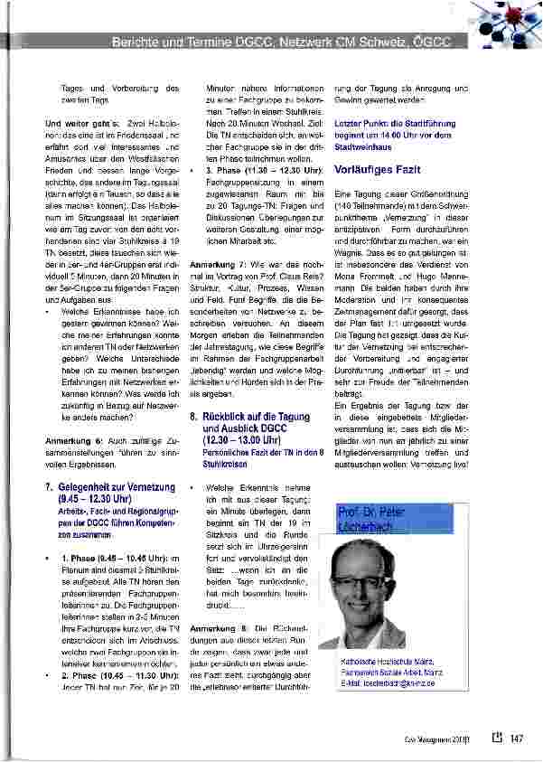 Vorschauseite 5: Vernetzung: Theoretisch fundiert - praktisch erlebt