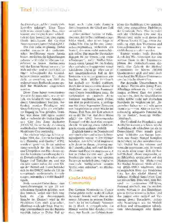 Vorschauseite 2: Megaprojekte am Golf