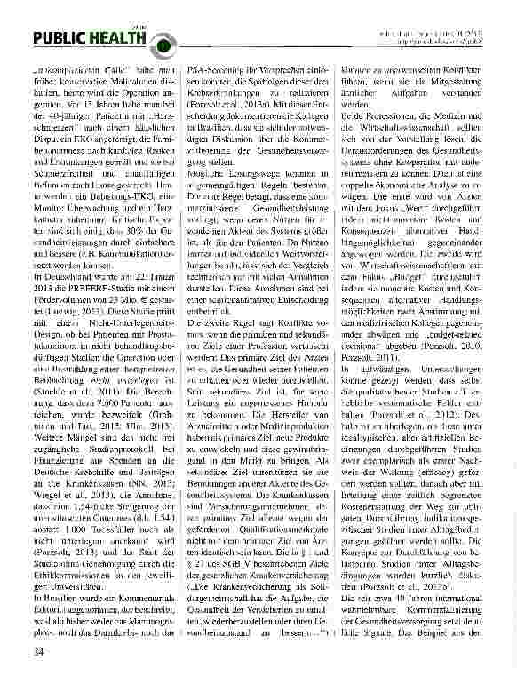 Vorschauseite 2: Ökonomisierung oder Kommerzialisierung der Gesundheitsversorgung