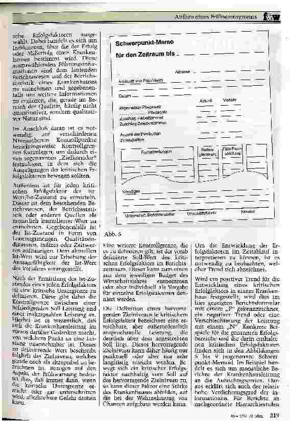 Vorschauseite 6: Aufbau eines Frühwarnsystems zur Sicherung der Krankenhausexistenz